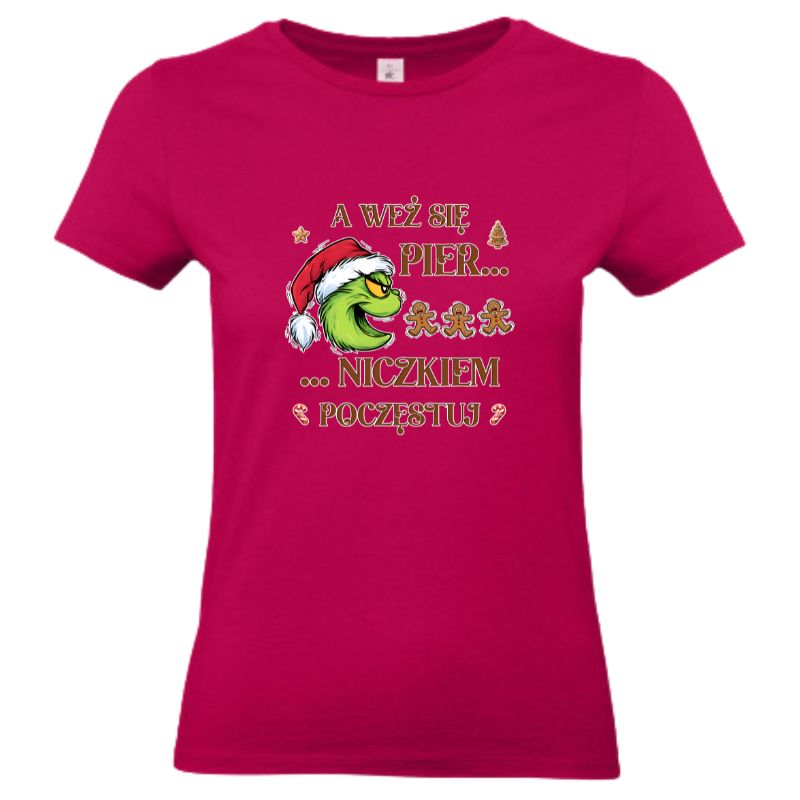 T-Shirt Damski "Pierniczkiem się poczęstuj"