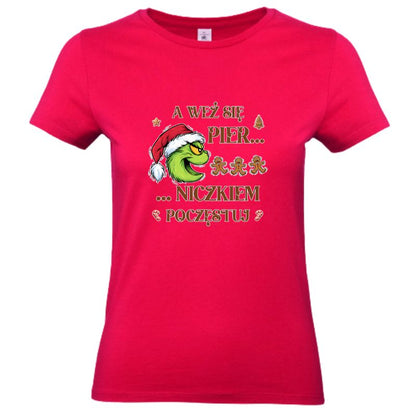 T-Shirt Damski "Pierniczkiem się poczęstuj"