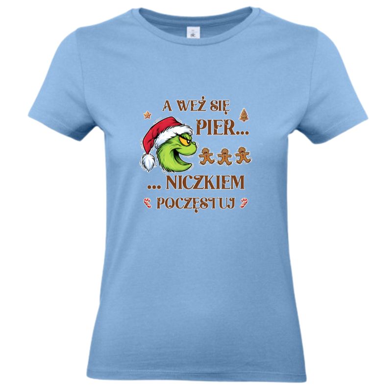 T-Shirt Damski "Pierniczkiem się poczęstuj"