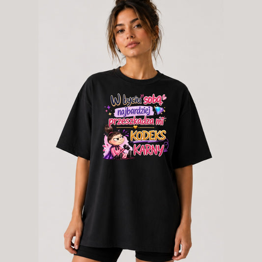 Koszulka damska „Kodeks karny"