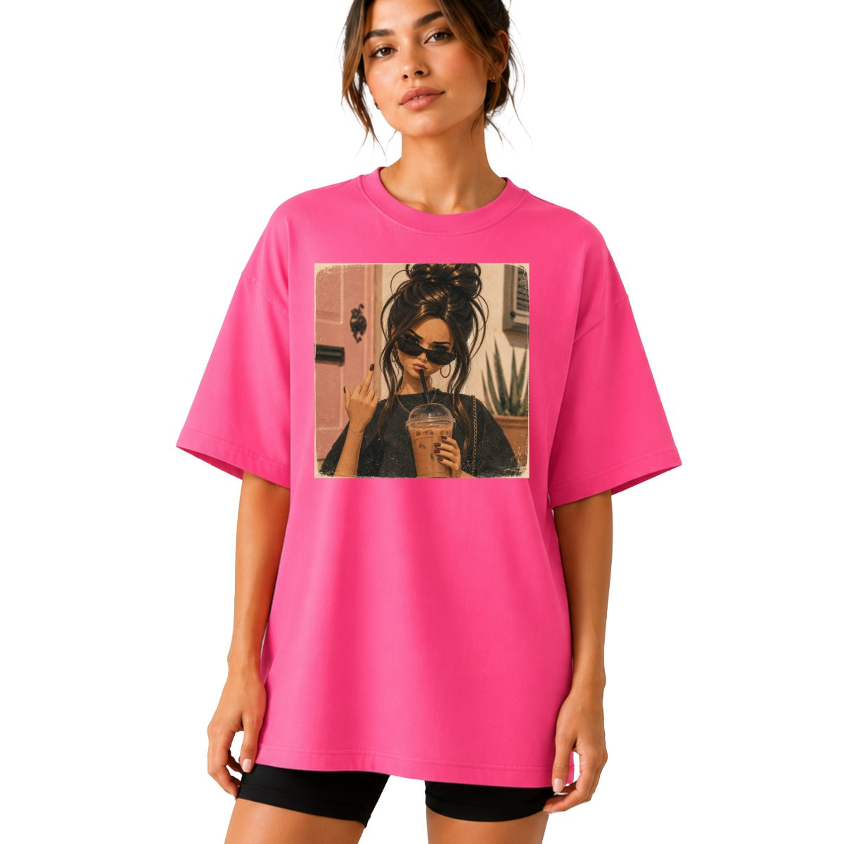 T-Shirt Damen "Puppengesichter"