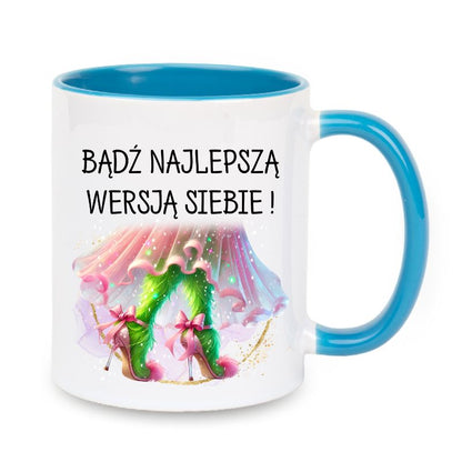 Kubek "Bądź najlepszą wersją siebie!" Lady Grinch