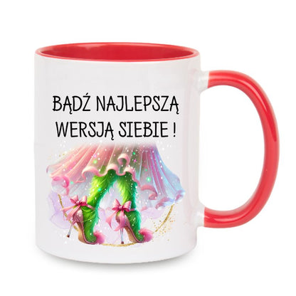 Kubek "Bądź najlepszą wersją siebie!" Lady Grinch