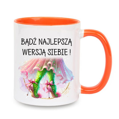 Kubek "Bądź najlepszą wersją siebie!" Lady Grinch