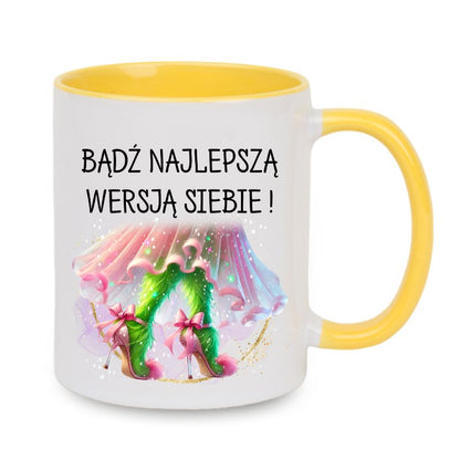 Kubek "Bądź najlepszą wersją siebie!" Lady Grinch