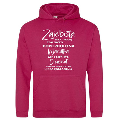 Bluza z kapturem „Wariatka"
