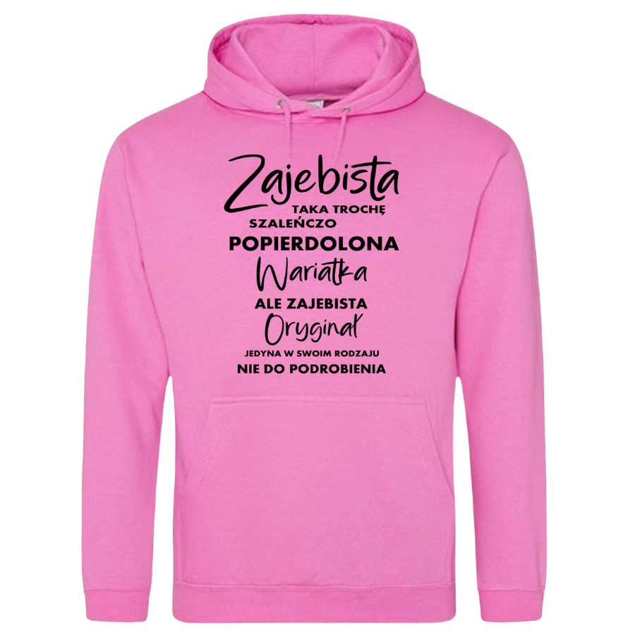 Bluza z kapturem „Wariatka"