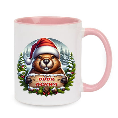 Kubek "Bóbr k*rwa" Mikołaj