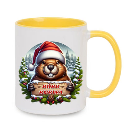 Kubek "Bóbr k*rwa" Mikołaj