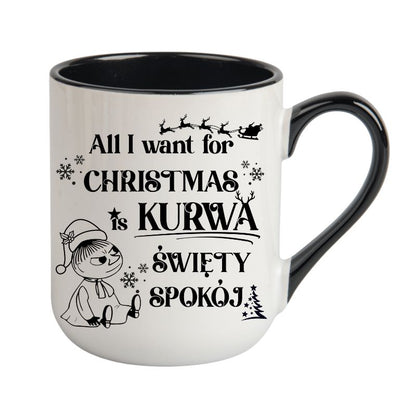 Kubek Combo 3 "All I want for Christmas is swiety spokoj" - Mala Mi