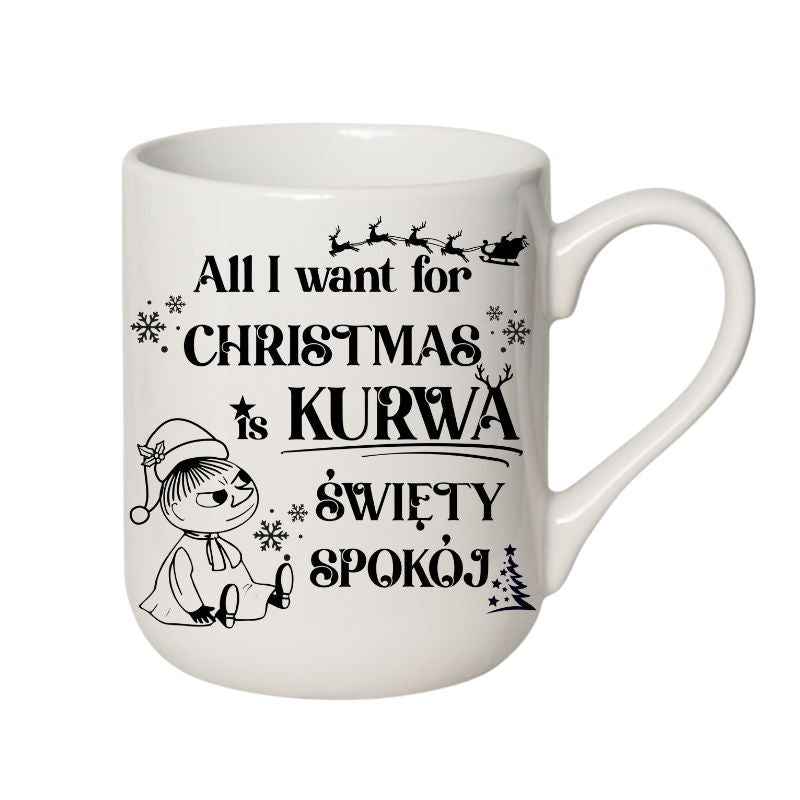 Kubek Combo 3 "All I want for Christmas is swiety spokoj" - Mala Mi