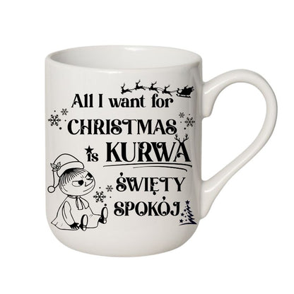 Kubek Combo 3 "All I want for Christmas is swiety spokoj" - Mala Mi