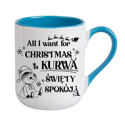 Kubek Combo 3 "All I want for Christmas is swiety spokoj" - Mala Mi