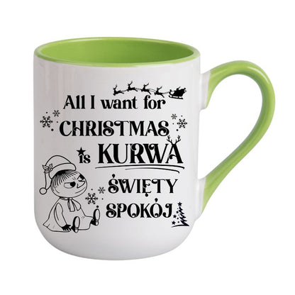 Kubek Combo 3 "All I want for Christmas is swiety spokoj" - Mala Mi