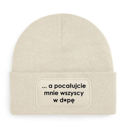 Czapka „A POCAŁUJCIE MNIE WSZYSCY W DUPĘ”