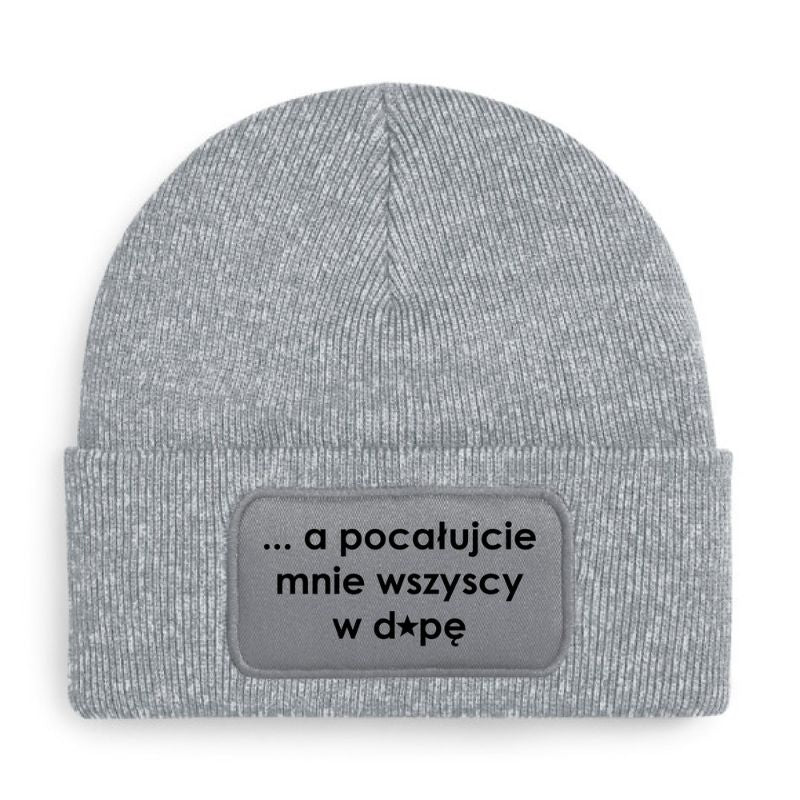 Czapka „A POCAŁUJCIE MNIE WSZYSCY W DUPĘ”