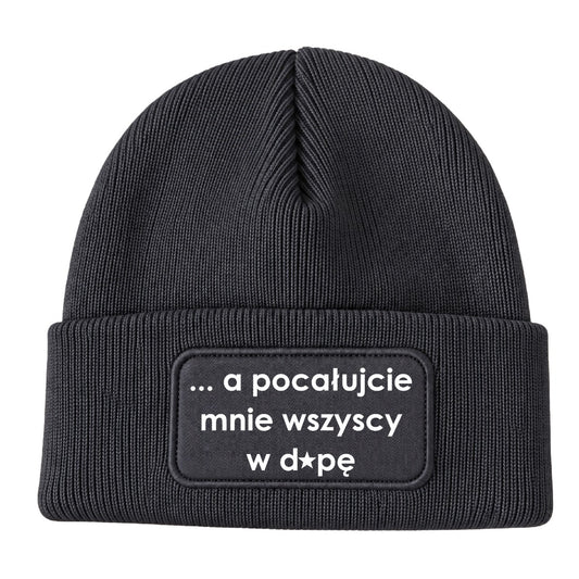 Czapka „A POCAŁUJCIE MNIE WSZYSCY W DUPĘ”
