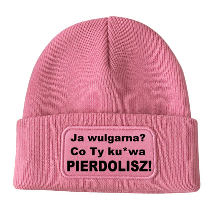 Czapka „Ja wulgarna?"