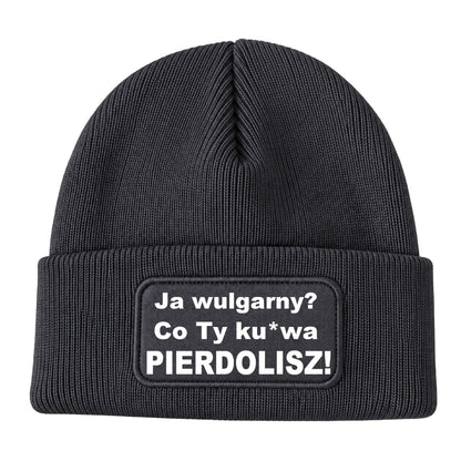 Czapka „Ja wulgarny?"