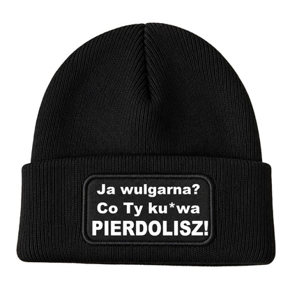 Czapka „Ja wulgarna?"