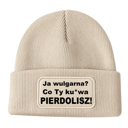 Czapka „Ja wulgarna?"