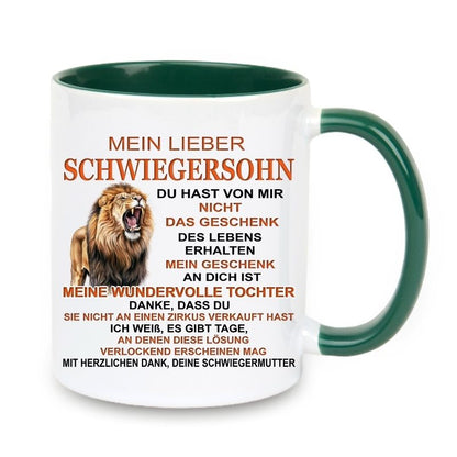 Becher "Mein lieber Schwiegersohn"