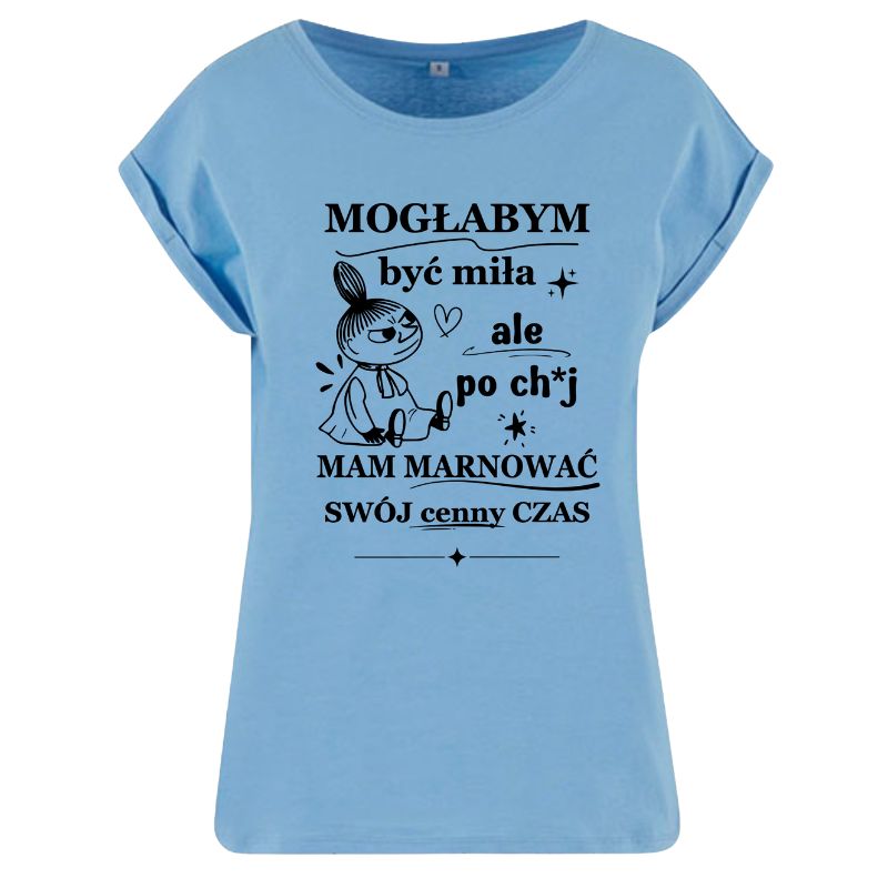 Koszulka „Mogłabym być miła"