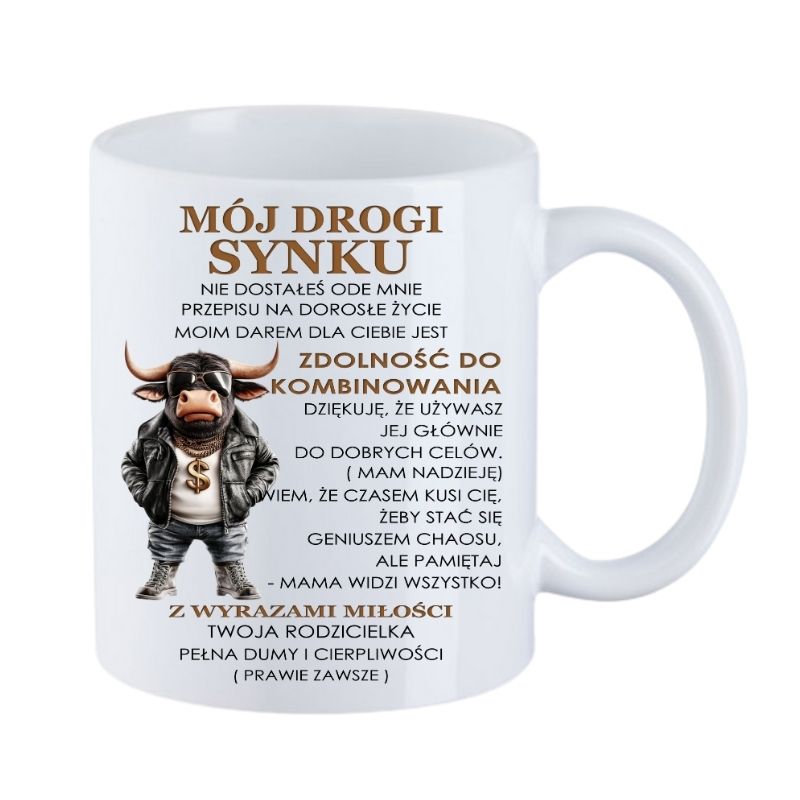 Kubek "Mój drogi synku"