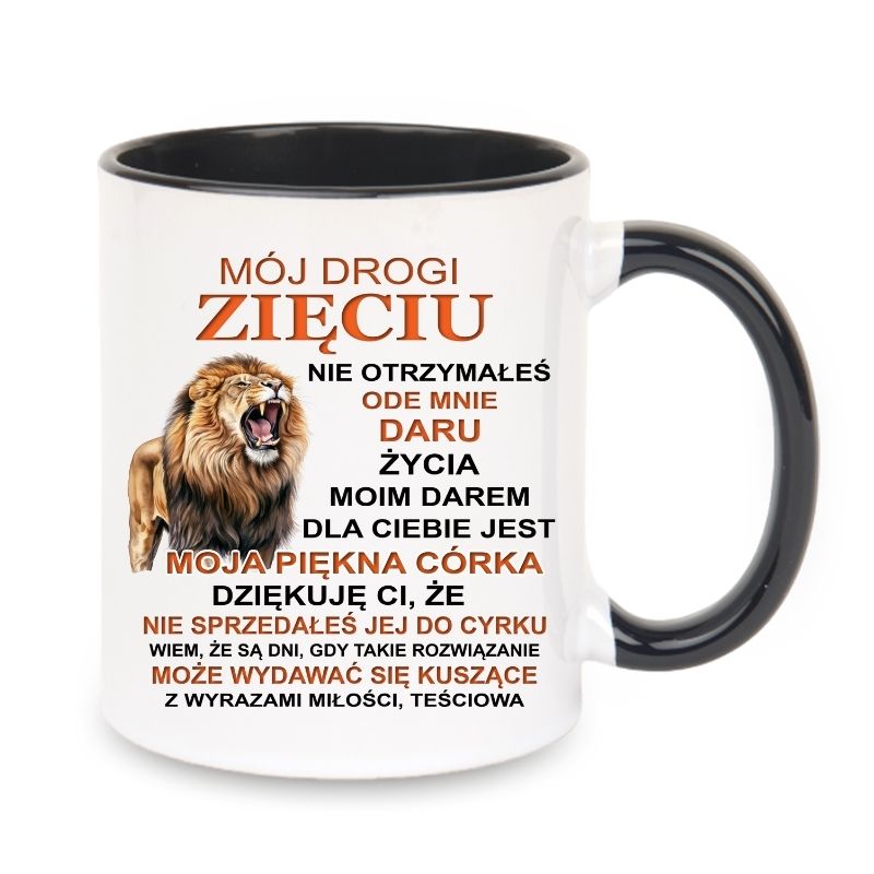 Kubek "Mój drogi zięciu"