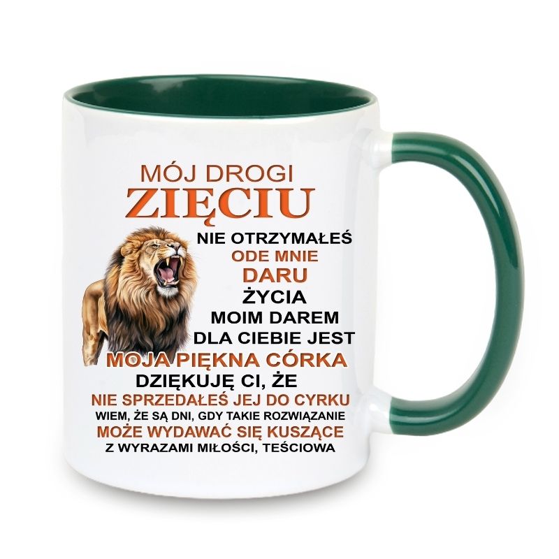 Kubek "Mój drogi zięciu"