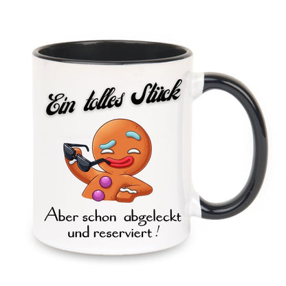 Valentinstag Keramiktasse "Ein tolles Stück - Personalisierbar"