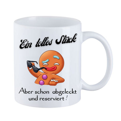 Valentinstag Keramiktasse "Ein tolles Stück - Personalisierbar"