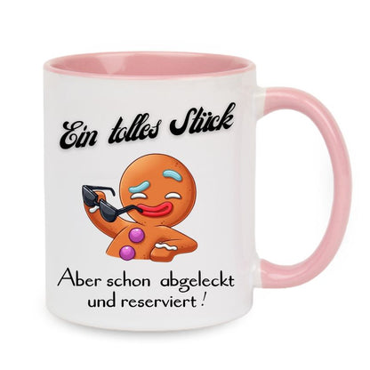 Valentinstag Keramiktasse "Ein tolles Stück - Personalisierbar"