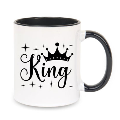 Valentinstag Keramiktasse "King"