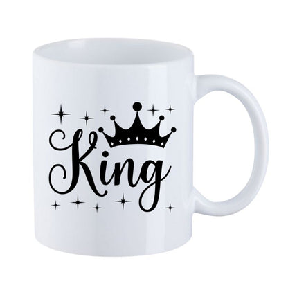 Valentinstag Keramiktasse "King"