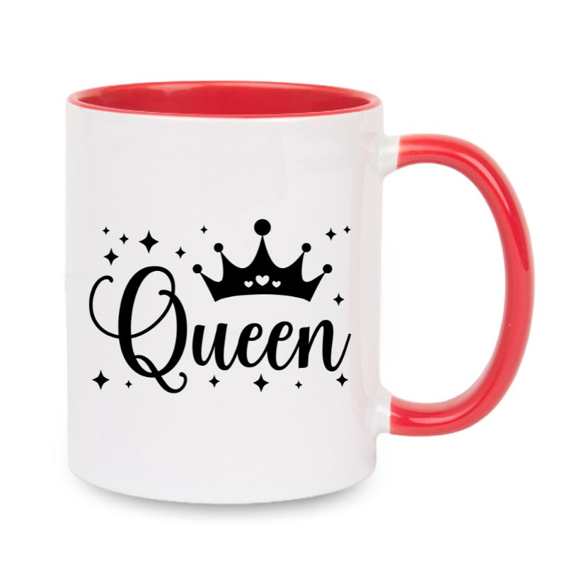 Valentinstag Keramiktasse "Queen"
