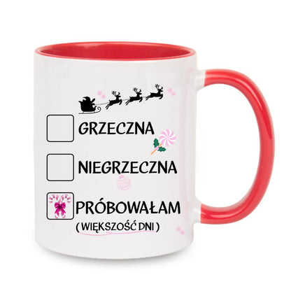 Kubek "Próbowałam - większość dni"