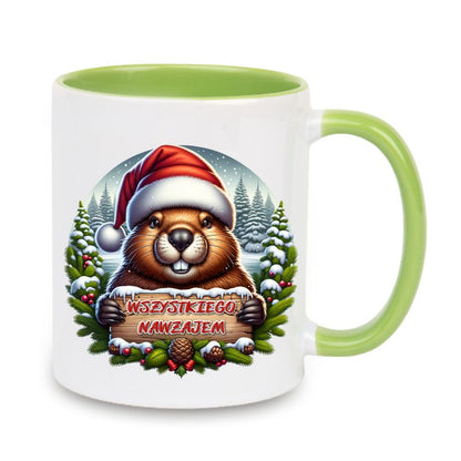 Kubek "Wszystkiego nawzajem - Bober"