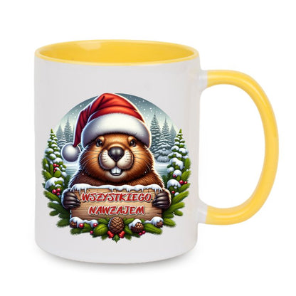 Kubek "Wszystkiego nawzajem - Bober"